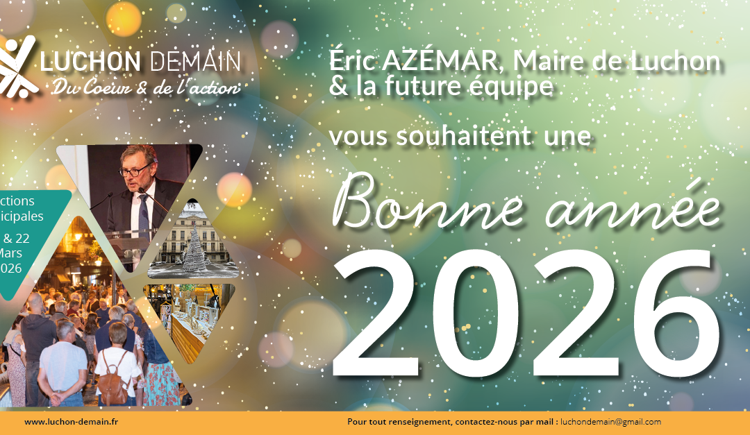 Bonne année 2026